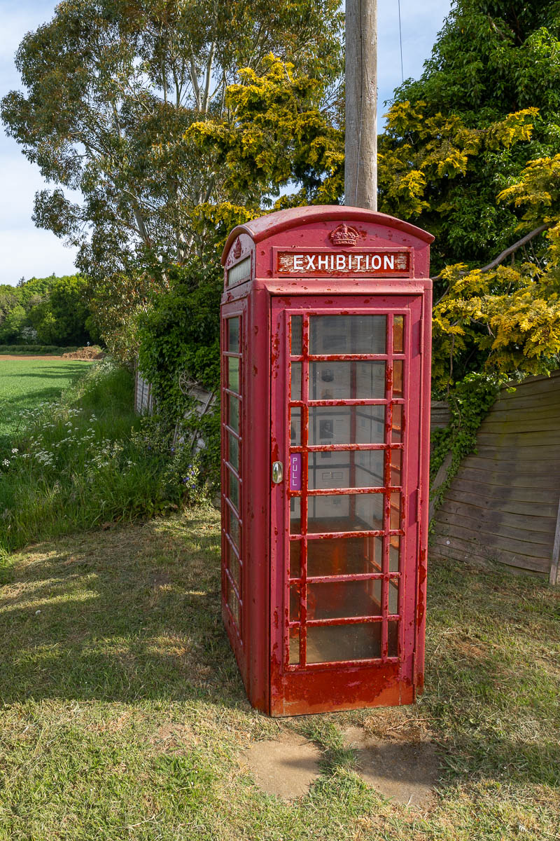  The Bracon Ash telephone box exhibition 